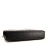 Saint Laurent College large model handbag in black chevron quilted leather - Detail D5 thumbnail