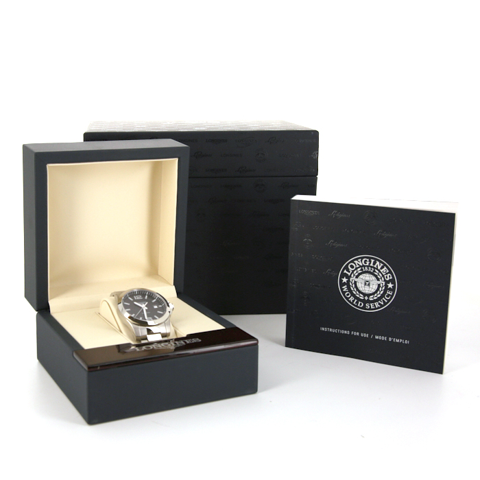 Montre Longines Conquest en acier Ref :  L3.759.4 Vers  2020