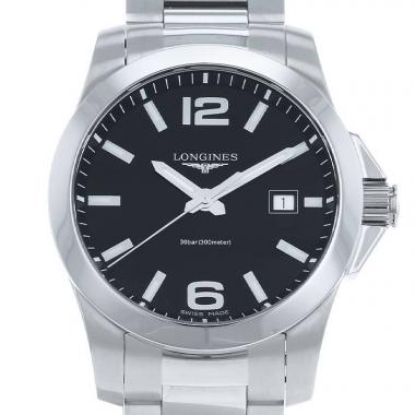 Montre Longines Conquest en acier Ref :  L3.759.4 Vers  2020