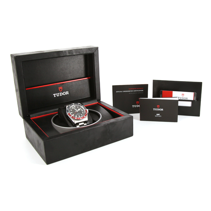 Montre Tudor Black Bay GMT en acier Ref :  79830RB Vers  2018