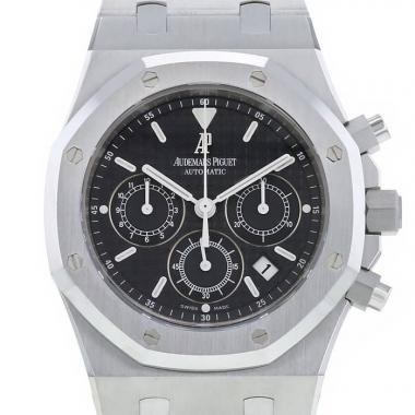 Reloj Audemars Piguet Royal Oak Chrono de acero Ref :  26300ST Circa  2010