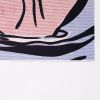Roy Lichtenstein, vintage poster after "Drowning Girl" printed for the MoMa New York in 1989 - Detail D1 thumbnail