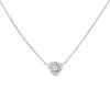 De Beers Flower In The Wind necklace in white gold and diamonds - 00pp thumbnail