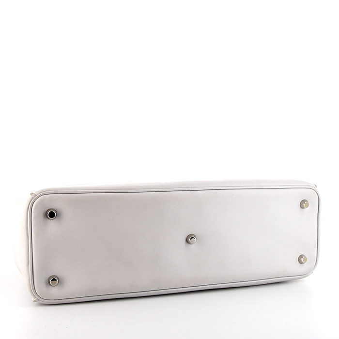 Bolso Cabás Dior Diorissimo modelo grande en cuero gris - Detail D5