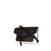 Sac bandoulière Givenchy Duetto en cuir bicolore noir et blanc - 00pp thumbnail