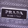 Sac bandoulière Prada en toile noire et cuir noir - Detail D3 thumbnail