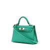 Hermès Kelly 20 cm handbag in Vert Veronese goat - 00pp thumbnail