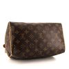 Louis Vuitton Speedy 25 cm handbag in brown monogram canvas and natural leather - Detail D4 thumbnail