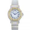 Cartier Santos Ronde watch in gold and stainless steel Ref:  0907 Circa  1982 - 00pp thumbnail