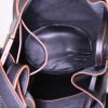 Loewe Balloon shoulder bag in black leather - Detail D3 thumbnail