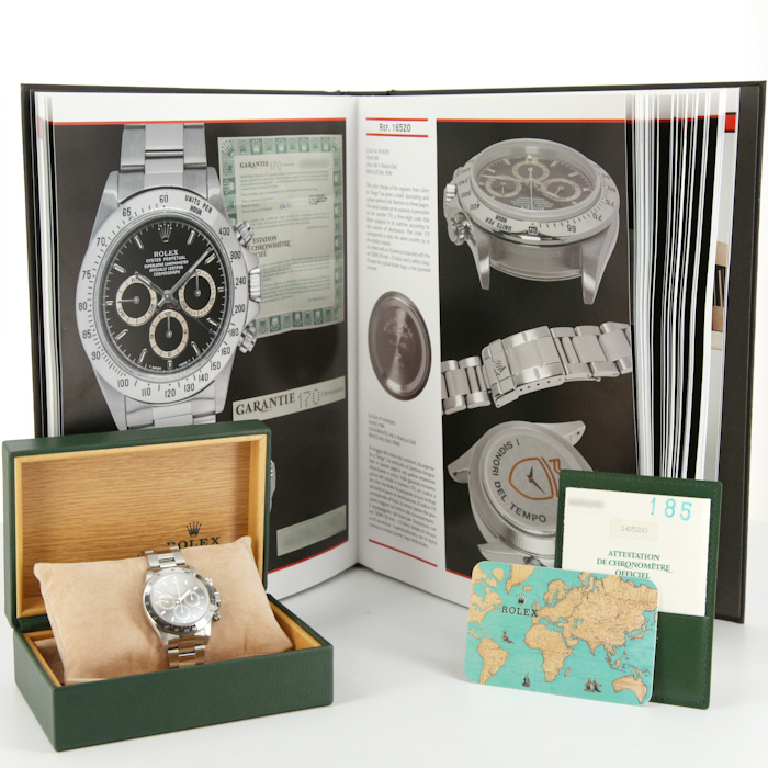 Orologio Rolex Daytona "Patrizzi" in acciaio Ref :  16520 Circa  1995 - Detail D2