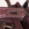 Hermes Haut à Courroies weekend bag in brown and dark brown bicolor leather - Detail D4 thumbnail