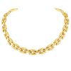 Half-articulated Cartier Gentiane medium model 1990's necklace in yellow gold - 00pp thumbnail