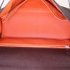 Hermes Kelly 32 cm handbag in brown epsom leather and orange piping - Detail D3 thumbnail