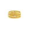 Mauboussin Le Premier Jour large model ring in yellow gold and diamonds - 00pp thumbnail