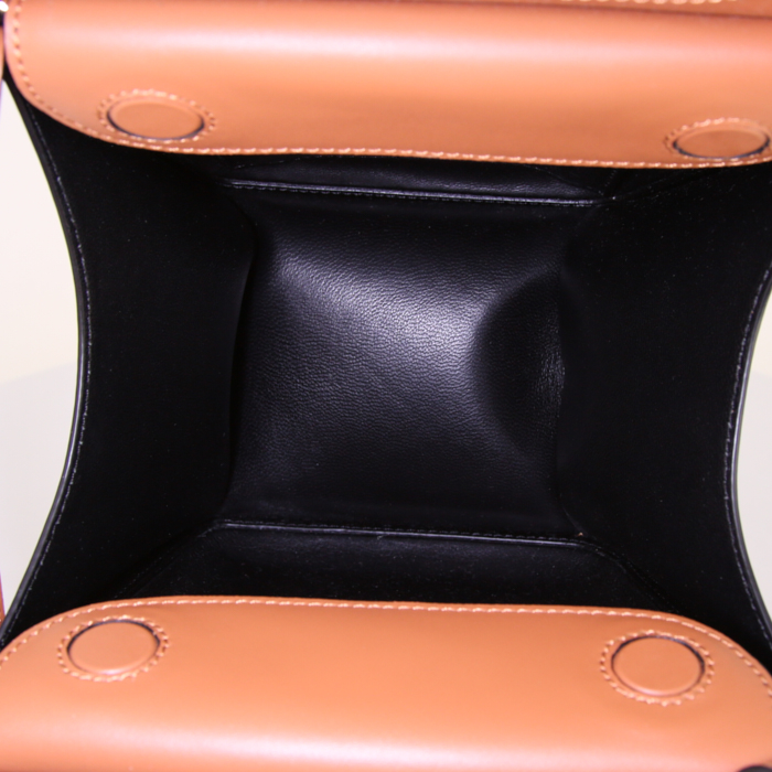 Loewe Architects D handbag in brown leather - Detail D3