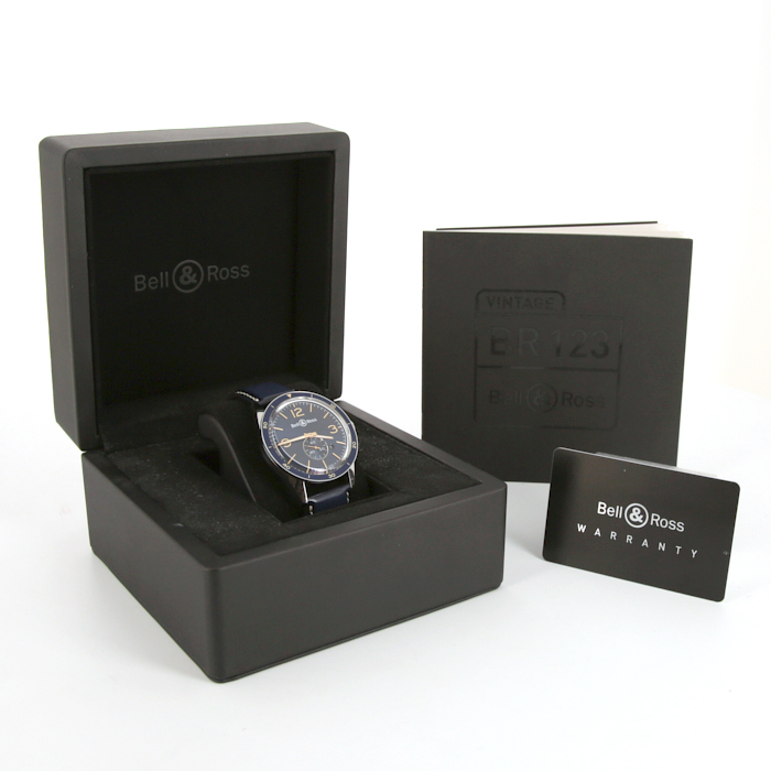 Bell
Ross BR123 watch in stainless steel Circa 2017 - Detail D3
