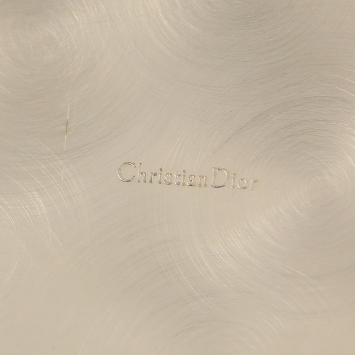 Christian Dior, important rafraîchissoir à bouteilles, en métal argenté, signé, circa 1970 - Detail D3