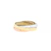 Cartier Trinity small model ring in 3 golds - 00pp thumbnail