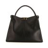 Fendi X-lite large model handbag in black leather - 360 thumbnail