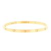 Cartier Love small model bracelet in yellow gold, size 17 - 00pp thumbnail