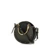 Chloé Pixie small model shoulder bag in khaki leather and khaki suede - 00pp thumbnail
