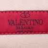 Valentino Garavani Rockstud Camera shoulder bag in cream color leather - Detail D3 thumbnail