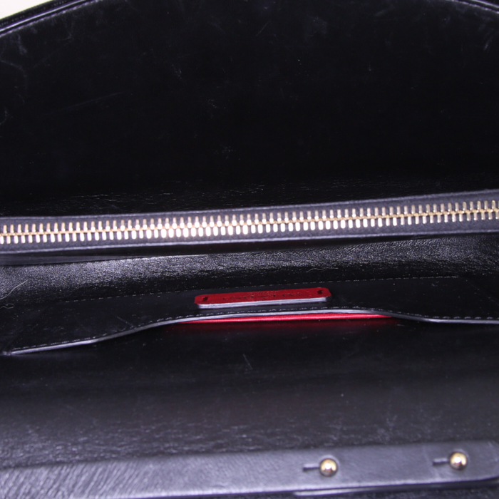 Bolso bandolera Valentino Rockstud en terciopelo negro - Detail D2