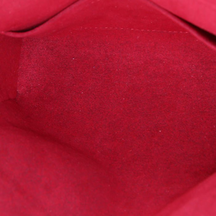 Borsa Louis Vuitton in tela monogram marrone e pelle naturale - Detail D2