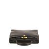 Hermes Kelly 35 cm handbag in brown lizzard - 360 Front thumbnail