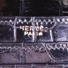 Hermès Vintage wallet in black crocodile - Detail D2 thumbnail