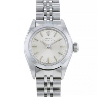 Orologio Rolex Lady Oyster Perpetual in acciaio Ref :  6718 Circa  1981