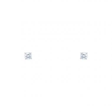 Pendientes Cartier Diamant Classique en platino, oro blanco y diamantes