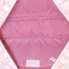 Borsa a tracolla Dior Vintage in tessuto a monogramma Oblique rosa e bianco con decoro floreale e pelle bianca - Detail D2 thumbnail