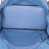 Hermes Birkin 25 cm handbag in blue jean togo leather - Detail D2 thumbnail
