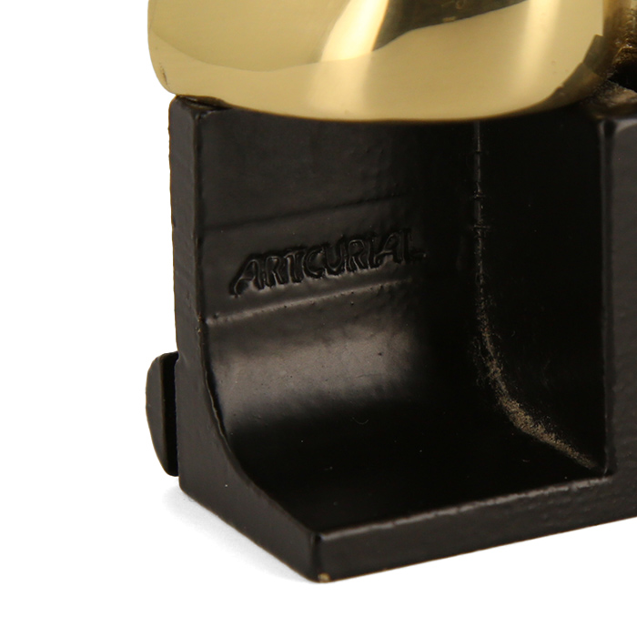 Miguel Berrocal, "Epigastric torso", in gilded and polished bronze, Artcurial edition, signed and numbered, from 1989 - Detail D4