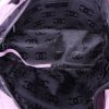 Chanel Cambon shopping bag in pink and black quilted leather - Detail D2 thumbnail