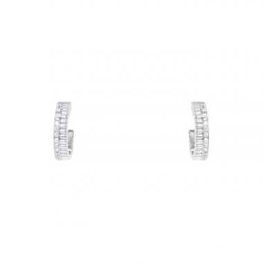 Pendientes Boucheron Quatre en oro blanco y diamantes