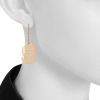 Pomellato Ming pendants earrings in pink gold and diamonds - Detail D1 thumbnail