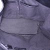 Shopping bag Alexander McQueen in pelle nera decorazione con chiodi in metallo argentato - Detail D2 thumbnail