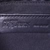 Shopping bag Alexander McQueen in pelle nera decorazione con chiodi in metallo argentato - Detail D3 thumbnail