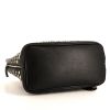 Shopping bag Alexander McQueen in pelle nera decorazione con chiodi in metallo argentato - Detail D4 thumbnail
