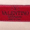Valentino Rockstud Lock medium model shoulder bag in nude leather - Detail D4 thumbnail