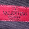 Borsa a tracolla Valentino Rockstud Lock modello piccolo in pelle nera con decoro di borchie - Detail D4 thumbnail
