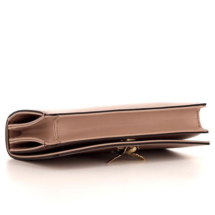 Dior pouch in powder pink leather - Detail D4