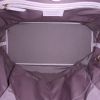 Shopping bag Dior Panarea in tela cannage grigia e pelle grigia - Detail D2 thumbnail