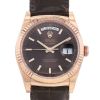 Rolex Day-Date watch in pink gold Ref:  118135 Circa  2018 - 00pp thumbnail