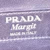 Prada Margit handbag in khaki leather - Detail D3 thumbnail