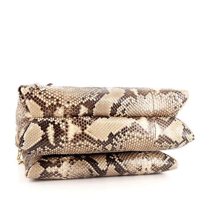 Lanvin Sugar shoulder bag in natural python - Detail D5