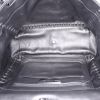 Shopping bag Valentino Rockstud trapeze in pelle nera con decoro di borchie - Detail D3 thumbnail